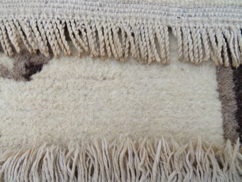 OLD NEPALESE RUG INNER ASIA AUTONOMOUS BORDER REGION 170CM X 90CM - ADDITIONAL PHOTO 17