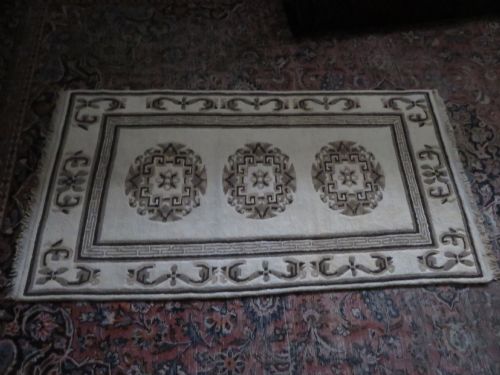 OLD NEPALESE RUG INNER ASIA AUTONOMOUS BORDER REGION 170CM X 90CM - ADDITIONAL PHOTO 19