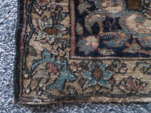 RARE ANTIQUE SAFAVID ZAND ERA TABRIZ RUG 18TH CENTURY204CM X 138CM - ADDITIONAL PHOTO 18