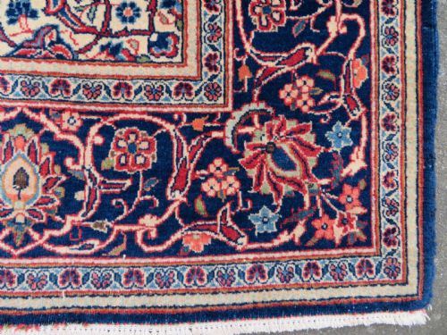 ANTIQUE KASHAN RUG BEAUTIFUL ROSE PINK COLOUR 206CM X 132CM - ADDITIONAL PHOTO 14