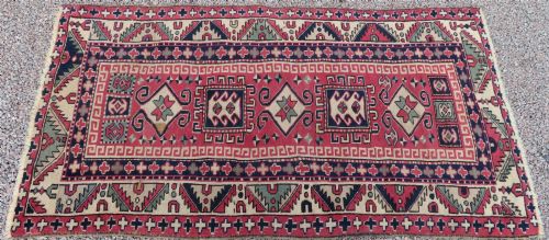 CHARMING ANTIQUE TURKISH BERGAMA RUG WEST ANATOLIA CIRCA 1910 180CM X 98CM - ADDITIONAL PHOTO 2