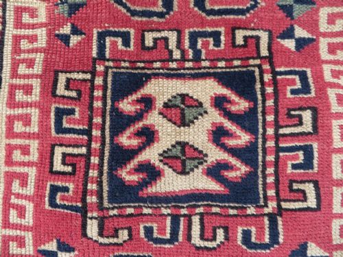 CHARMING ANTIQUE TURKISH BERGAMA RUG WEST ANATOLIA CIRCA 1910 180CM X 98CM - ADDITIONAL PHOTO 6