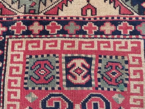 CHARMING ANTIQUE TURKISH BERGAMA RUG WEST ANATOLIA CIRCA 1910 180CM X 98CM - ADDITIONAL PHOTO 8