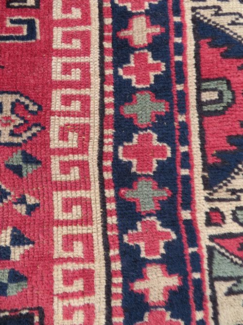 CHARMING ANTIQUE TURKISH BERGAMA RUG WEST ANATOLIA CIRCA 1910 180CM X 98CM - ADDITIONAL PHOTO 11