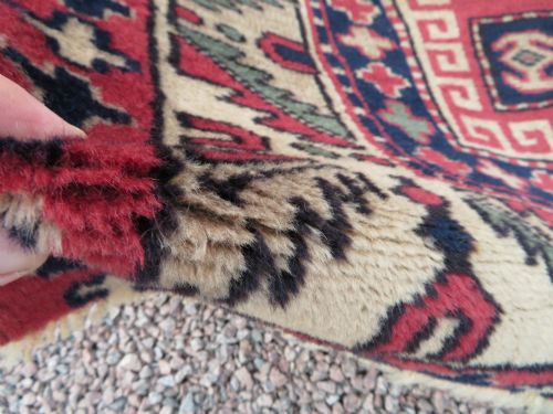 CHARMING ANTIQUE TURKISH BERGAMA RUG WEST ANATOLIA CIRCA 1910 180CM X 98CM - ADDITIONAL PHOTO 13