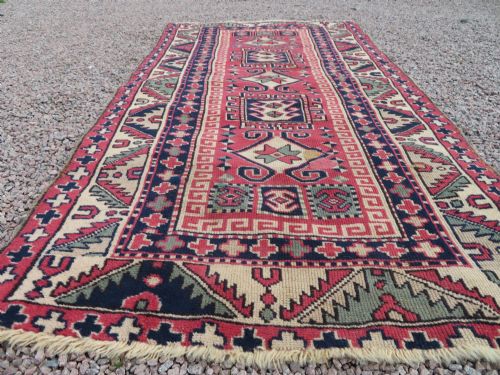 CHARMING ANTIQUE TURKISH BERGAMA RUG WEST ANATOLIA CIRCA 1910 180CM X 98CM - ADDITIONAL PHOTO 19