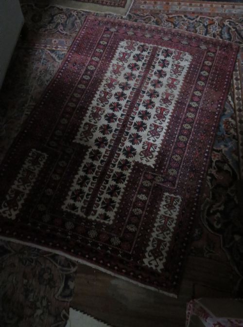 ANTIQUE BALUCH RUG CENTRAL TREE OF LIFE DESIGN EAST PERSIA 132CM X 92CM - ADDITIONAL PHOTO 22