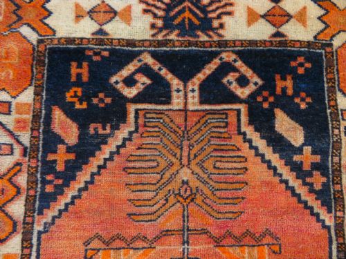 ANTIQUE TURKISH KURDISH VILLAGE RUG MALATYA PROVINCEEASTERN ANATOLIA162CM X 100CM - ADDITIONAL PHOTO 3