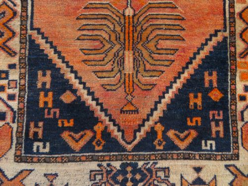 ANTIQUE TURKISH KURDISH VILLAGE RUG MALATYA PROVINCEEASTERN ANATOLIA162CM X 100CM - ADDITIONAL PHOTO 5