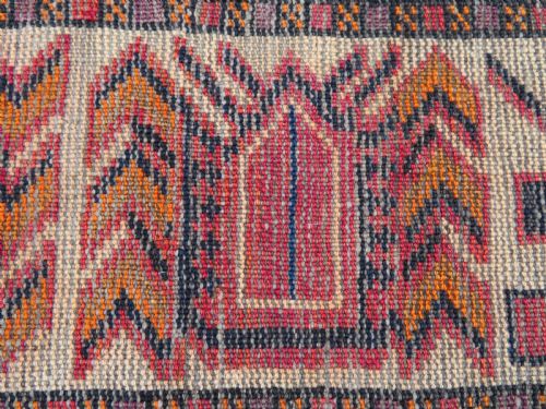 ANTIQUE TURKISH KURDISH VILLAGE RUG MALATYA PROVINCEEASTERN ANATOLIA162CM X 100CM - ADDITIONAL PHOTO 19