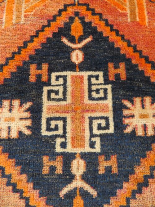 ANTIQUE TURKISH KURDISH VILLAGE RUG MALATYA PROVINCEEASTERN ANATOLIA162CM X 100CM - ADDITIONAL PHOTO 12