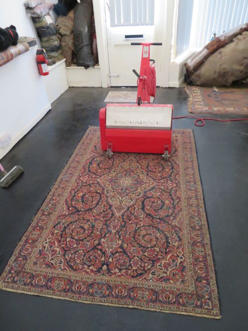 UNUSUAL DESIGN ANTIQUE SAROUK RUG WEST PERSIA 198CM X 128CM - ADDITIONAL PHOTO 23