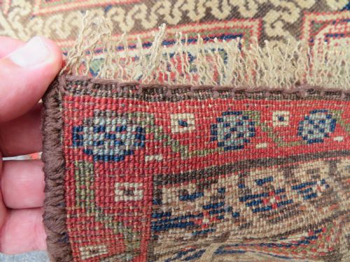 ANTIQUE KURDISH NARROW RUNNER NORTH WEST PERSIACIRCA 1900 318CM X 76CM - ADDITIONAL PHOTO 12