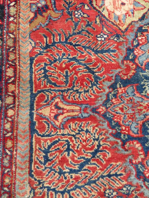 UNUSUAL OVERALL DESIGN ANTIQUE TABRIZ REGION VILLAGE RUG NORTH WEST PERSIA 186CM X 148CM - ADDITIONAL PHOTO 10