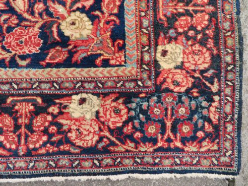 UNUSUAL OVERALL DESIGN ANTIQUE TABRIZ REGION VILLAGE RUG NORTH WEST PERSIA 186CM X 148CM - ADDITIONAL PHOTO 11