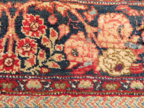 UNUSUAL OVERALL DESIGN ANTIQUE TABRIZ REGION VILLAGE RUG NORTH WEST PERSIA 186CM X 148CM - ADDITIONAL PHOTO 14
