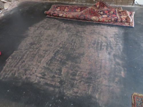 UNUSUAL OVERALL DESIGN ANTIQUE TABRIZ REGION VILLAGE RUG NORTH WEST PERSIA 186CM X 148CM - ADDITIONAL PHOTO 23