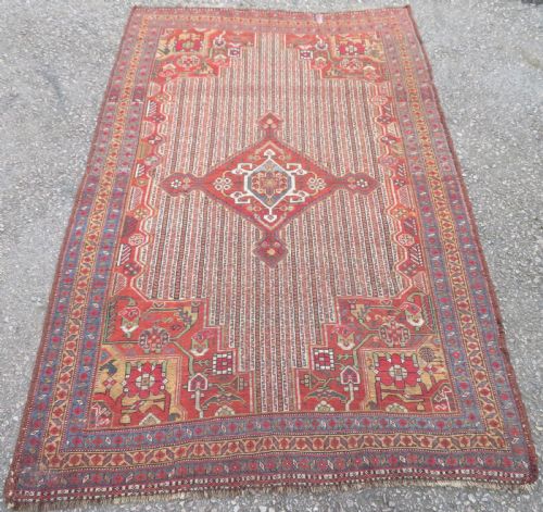 INTERIOR DESIGN EARLY ANTIQUE KHAMSEH TRIBAL RUG SOUTH WEST PERSIACIRCA 1870S 234CM X 148CM - ADDITIONAL PHOTO 23