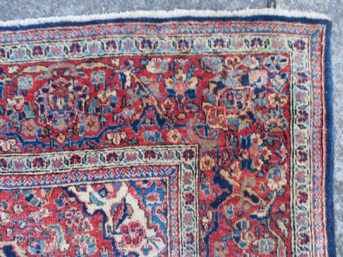 ANTIQUE KASHAN RUG NORTH WEST CENTRAL PERSIACIRCA 1920 207CM X 135CM - ADDITIONAL PHOTO 10