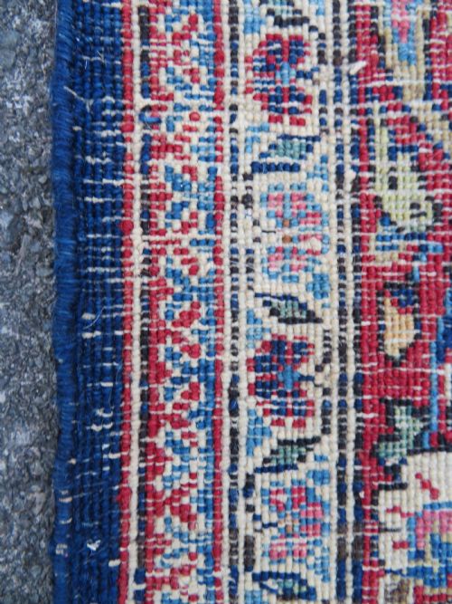 ANTIQUE KASHAN RUG NORTH WEST CENTRAL PERSIACIRCA 1920 207CM X 135CM - ADDITIONAL PHOTO 22