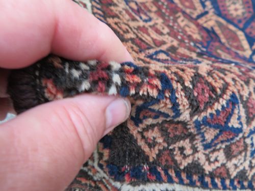 ANTIQUE BALUCH RUG MAHDAD KHANI TRIBESOUTH EAST PERSIALATE 19THC 163CM X 100CM - ADDITIONAL PHOTO 8