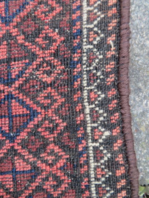 ANTIQUE BALUCH RUG MAHDAD KHANI TRIBESOUTH EAST PERSIALATE 19THC 163CM X 100CM - ADDITIONAL PHOTO 21