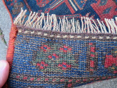ANTIQUE KURDISH NARROW RUNNER RUG PAIR TRIBESWOMEN FIGURES NORTH WEST PERSIA 275CM X 76CM - ADDITIONAL PHOTO 11