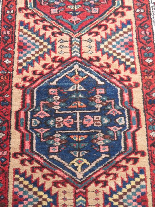 ANTIQUE SARAB NARROW VILLAGE RUNNER NORTH WEST PERSIA 330CM X 84CM - ADDITIONAL PHOTO 4