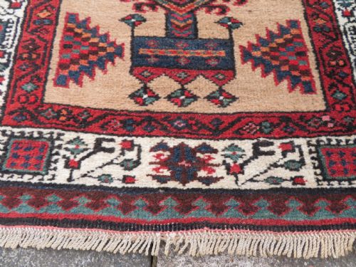 ANTIQUE SARAB NARROW VILLAGE RUNNER NORTH WEST PERSIA 330CM X 84CM - ADDITIONAL PHOTO 10