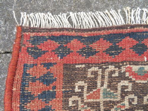 INTERIOR DESIGNEARLY ANTIQUE KURDISH NARROW RUNNERRUG NORTH WEST PERSIACIRCA 1860S 282CM X 74CM - ADDITIONAL PHOTO 20