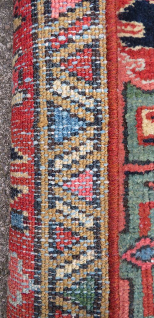 ANTIQUE HERIZ KARAJA NARROW RUNNER RUG NORTH WEST PERSIA 338CM X 82CM ONLY 82CM WIDE - ADDITIONAL PHOTO 10