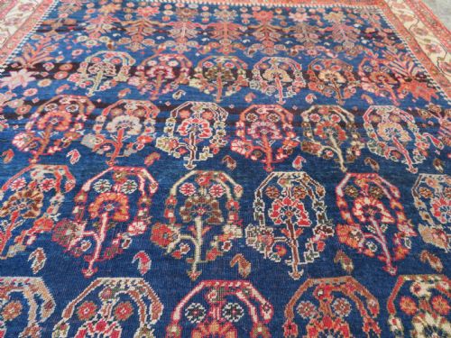 ANTIQUE QASHQAI KASHKULI BOTEH' RUG SOUTH WEST PERSIA CIRCA 1880 224CM X 130CM - ADDITIONAL PHOTO 5