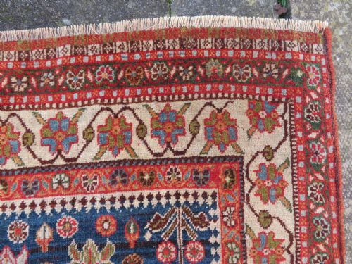 ANTIQUE QASHQAI KASHKULI BOTEH' RUG SOUTH WEST PERSIA CIRCA 1880 224CM X 130CM - ADDITIONAL PHOTO 9