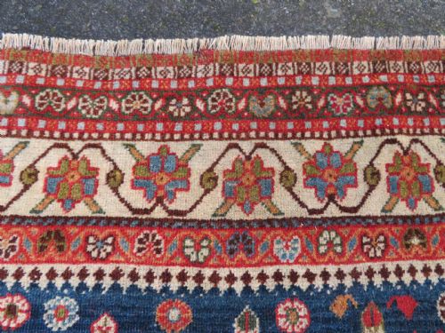 ANTIQUE QASHQAI KASHKULI BOTEH' RUG SOUTH WEST PERSIA CIRCA 1880 224CM X 130CM - ADDITIONAL PHOTO 18
