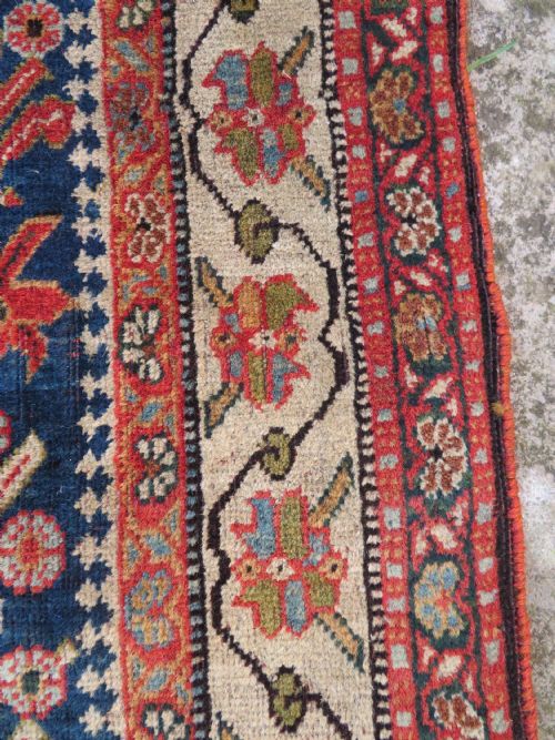 ANTIQUE QASHQAI KASHKULI BOTEH' RUG SOUTH WEST PERSIA CIRCA 1880 224CM X 130CM - ADDITIONAL PHOTO 14