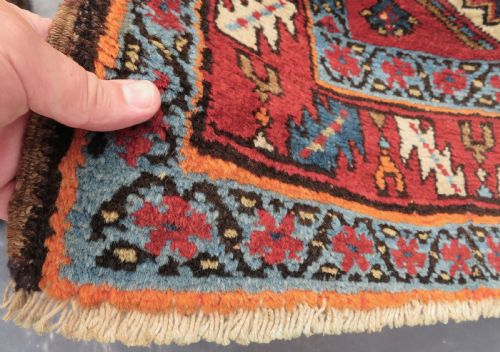 ANTIQUE KELARDASHT NARROW RUNNER RUG NORTH PERSIA 295CM X 86CM - ADDITIONAL PHOTO 8