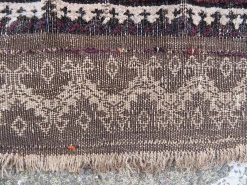 ANTIQUE BALUCH CAMEL GROUND PRAYER RUG BALUCH TRIBES OF HERAT 2ND HALF 19TH CENTURY138CM X 84CM - ADDITIONAL PHOTO 14