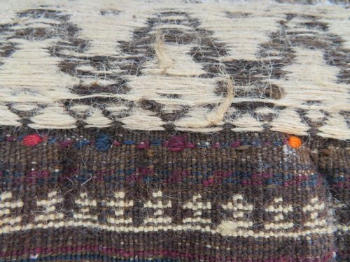 ANTIQUE BALUCH CAMEL GROUND PRAYER RUG BALUCH TRIBES OF HERAT 2ND HALF 19TH CENTURY138CM X 84CM - ADDITIONAL PHOTO 18