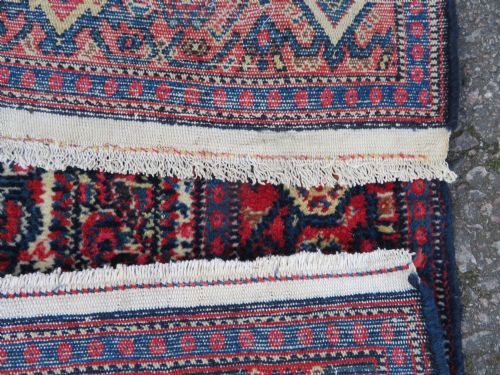 FINE ANTIQUE MALAYER RUG BOTEH BIRD DESIGN WEST PERSIA 201CM X 141CM - ADDITIONAL PHOTO 20