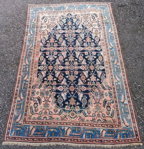 HANDSOME ANTIQUE BIDJAR BIJAR RUG 200CM X 133CM - ADDITIONAL PHOTO 1