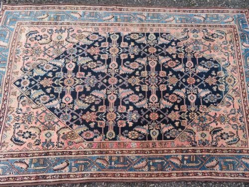 HANDSOME ANTIQUE BIDJAR BIJAR RUG 200CM X 133CM - ADDITIONAL PHOTO 2