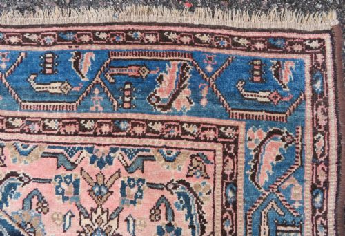 HANDSOME ANTIQUE BIDJAR BIJAR RUG 200CM X 133CM - ADDITIONAL PHOTO 10
