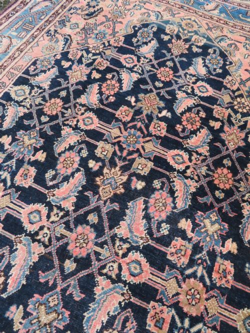 HANDSOME ANTIQUE BIDJAR BIJAR RUG 200CM X 133CM - ADDITIONAL PHOTO 9
