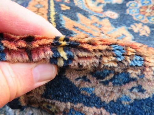 ANTIQUE KURDISH NARROW RUNNER LONG RUG NORTH WEST PERSIA 262CM X 69CM - ADDITIONAL PHOTO 7