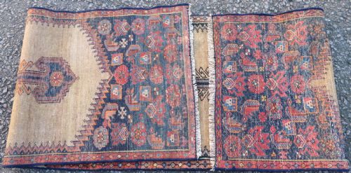 ANTIQUE KURDISH NARROW RUNNER LONG RUG NORTH WEST PERSIA 262CM X 69CM - ADDITIONAL PHOTO 12