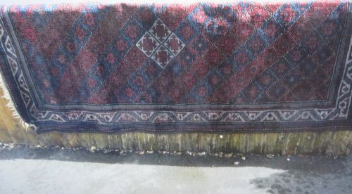 ANTIQUE QUCHAN KURD KURDISH RUG KURDISH TRIBES OF THE QUCHAN REGION NORTH EAST PERSIA 208CM X 122CM - ADDITIONAL PHOTO 20