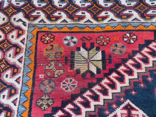 ANTIQUE LURI TRIBAL RUG LUR TRIBES OF LURISTAN QASHQAIKHAMSEH INTEREST - ADDITIONAL PHOTO 10