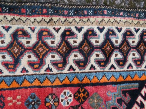 ANTIQUE LURI TRIBAL RUG LUR TRIBES OF LURISTAN QASHQAIKHAMSEH INTEREST - ADDITIONAL PHOTO 11