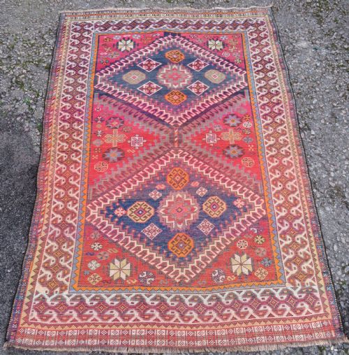 ANTIQUE LURI TRIBAL RUG LUR TRIBES OF LURISTAN QASHQAIKHAMSEH INTEREST - ADDITIONAL PHOTO 17