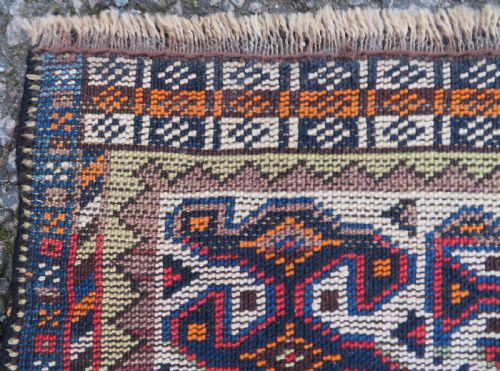 ANTIQUE LURI TRIBAL RUG LUR TRIBES OF LURISTAN QASHQAIKHAMSEH INTEREST - ADDITIONAL PHOTO 18